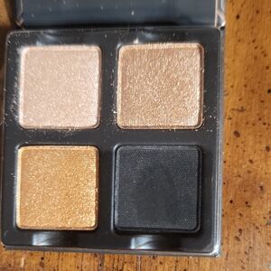 Viseart Quad Palette with Gold and Black Shades
